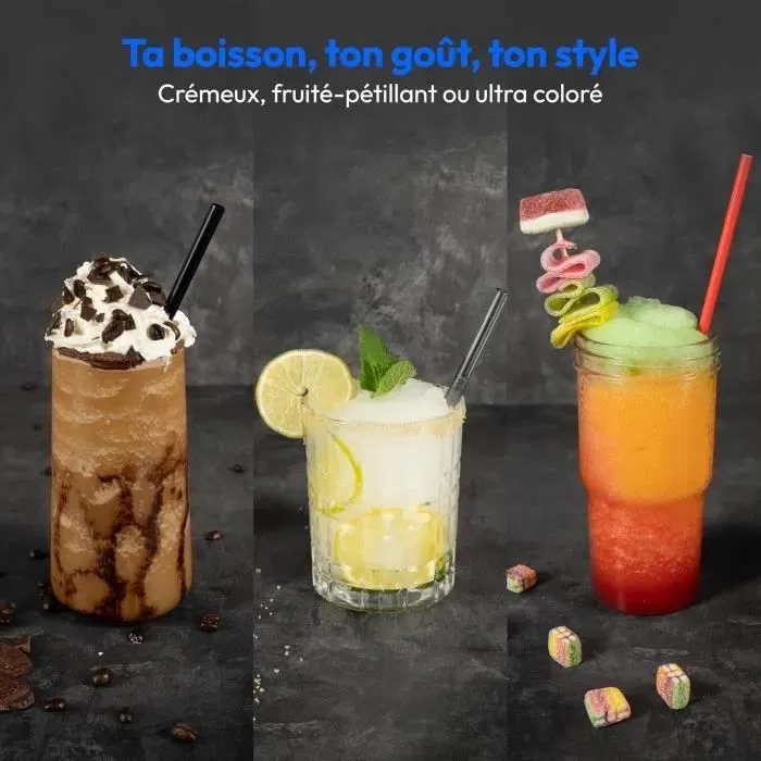 Medion MD12090 Máquina de Bebidas Heladas y Granizadas, 2.6L, 5 Programas, 200W