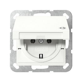 GIRA Enchufe Schuko System 55 Blanco