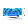 WAGO 2004-1404, 6,2 mm, 800 V