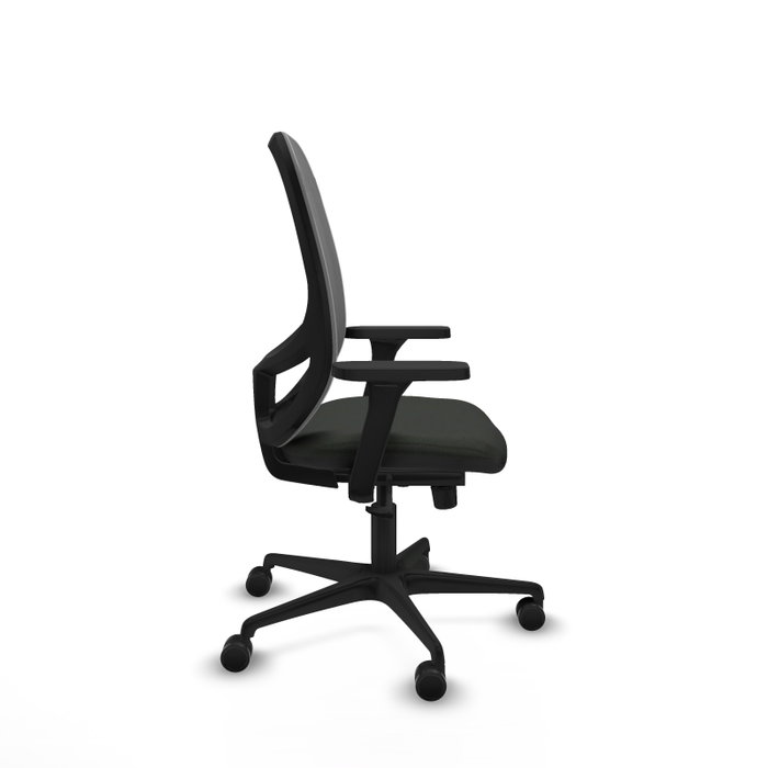 PIQUERAS Y CRESPO Silla de oficina Cilanco con mecanismo Sincro, Negro y Gris PIQUERAS Y CRESPO Silla de oficina Cilanco con mecanismo Sincro, Negro y Gris