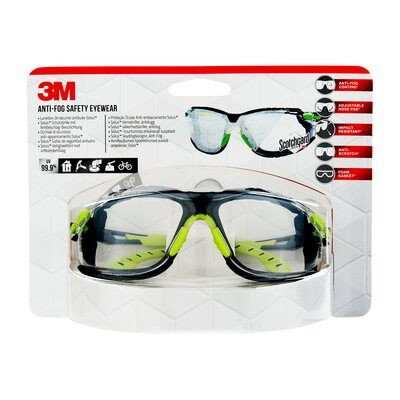 3M Gafas de Seguridad Antivaho Solus 1000 S1CG-1 7100331526