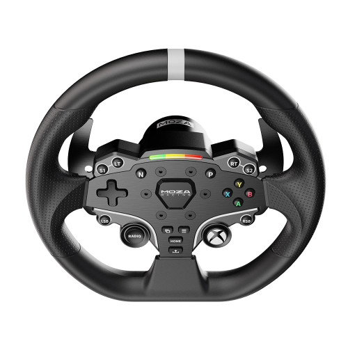 MOZA RACING Volante RS052 para Xbox, Negro, Aluminio, Poliuretano, 280mm, Botones Programables, Retroiluminación LED MOZA RACING Volante RS052 para Xbox, Negro, Aluminio, Poliuretano, 280mm, Botones Programables, Retroiluminación LED