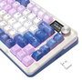Redragon Flekact Pro K708AK-RGB-PRO Teclado Mecánico Gaming Inalámbrico RGB 81 Teclas Púrpura