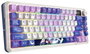 Redragon Flekact Pro K708AK-RGB-PRO Teclado Mecánico Gaming Inalámbrico RGB 81 Teclas Púrpura