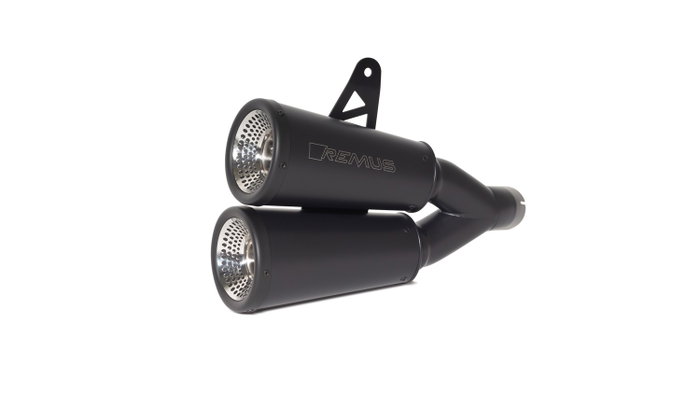Remus REM1703328019 Silenciador Slip On Racing Acero Inoxidable Negro Con Inserto De Sonido Extraíble Remus REM1703328019 Silenciador Slip On Racing Acero Inoxidable Negro Con Inserto De Sonido Extraíble