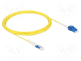 DeLOCK Cable de fibra óptica CS macho a LC Duplex UPC monomodo 5 m