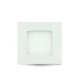 V-TAC Panel LED Slim Cuadrado Luz Cálida 3W (25W) 210lm L6295