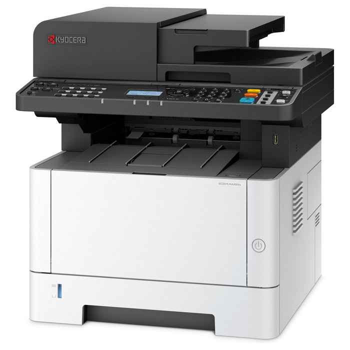 Kyocera ECOSYS MA4000x - Multifunción Laser Blanco y Negro A4 40ppm, Duplex, Escáner ADF, WiFi, Ethernet, AirPrint - Impresora, Copiadora, Escáner