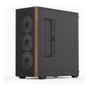 Aerocool D501A Midi Tower Negro, Madera