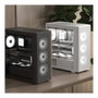 Aerocool D501A Midi Tower Negro, Madera