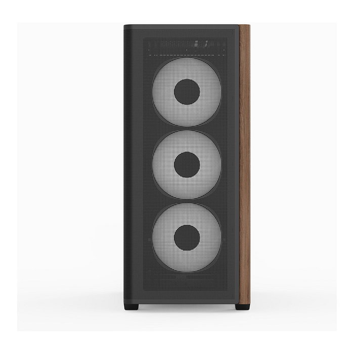 Aerocool D501A Midi Tower Negro, Madera Aerocool D501A Midi Tower Negro, Madera