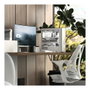 Aerocool D501A Midi Tower Negro, Madera