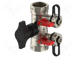 IBO Válvula de servicio latón G 1" y G 3/4"