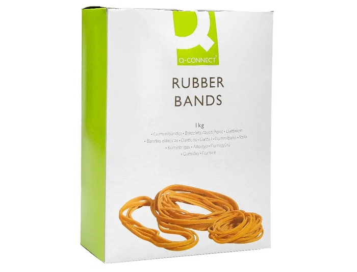 Q-connect Bandas elasticas numero 15 1000 gr 150 x 9 mm