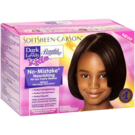 Dark And Lovely Relaxer Niños Cabello Normal Alisador con Aceite de Coco y Vitamina E
