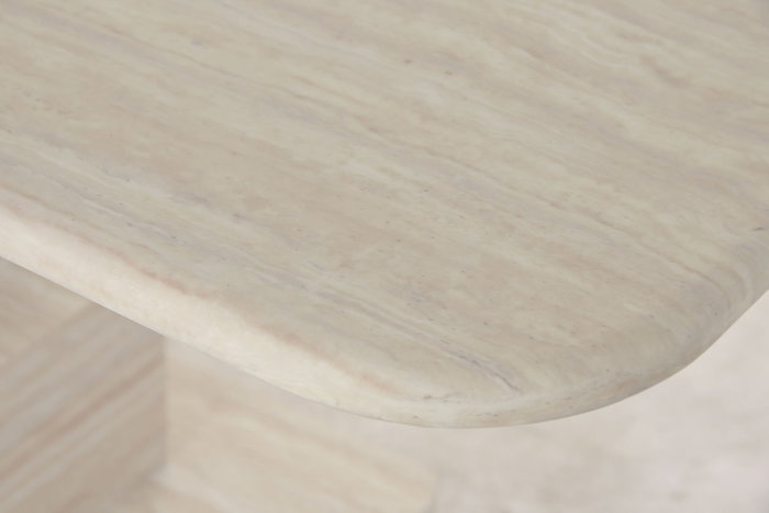 DKD Home Decor Mesa Comedor Moderno Beige 180 x 90 x 75 cm