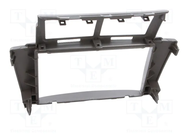 PER.PIC. Bastidor de montaje de radio Toyota Yaris 2009+ 2 DIN Plata PER.PIC. Bastidor de montaje de radio Toyota Yaris 2009+ 2 DIN Plata