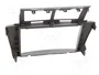 PER.PIC. Bastidor de montaje de radio Toyota Yaris 2009+ 2 DIN Plata