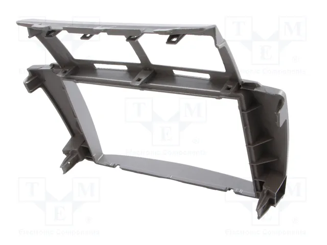 PER.PIC. Bastidor de montaje de radio Toyota Yaris 2009+ 2 DIN Plata PER.PIC. Bastidor de montaje de radio Toyota Yaris 2009+ 2 DIN Plata