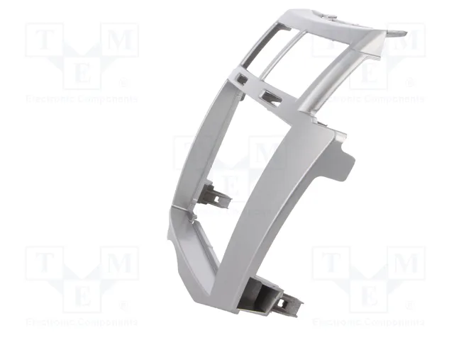 PER.PIC. Bastidor de montaje de radio Toyota Yaris 2009+ 2 DIN Plata PER.PIC. Bastidor de montaje de radio Toyota Yaris 2009+ 2 DIN Plata