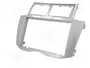 PER.PIC. Bastidor de montaje de radio Toyota Yaris 2009+ 2 DIN Plata