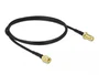 DeLOCK Cable de antena SMA macho a SMA hembra LMR/CFD100 0,9 m