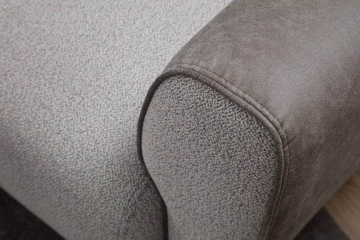 Atelier Del Sofa Sofá de 1 Plaza Gris 100x85x85 cm