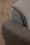 Atelier Del Sofa Sofá de 1 Plaza Gris 100x85x85 cm