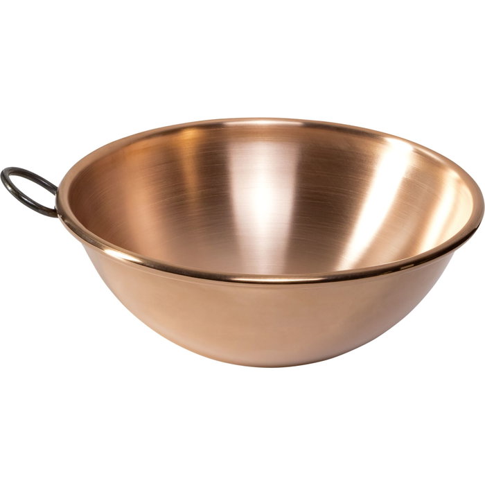 De Buyer Inocuivre Cuenco de Mezcla de Cobre con Asa de Anillo De Buyer Inocuivre Cuenco de Mezcla de Cobre con Asa de Anillo