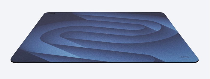 ZOWIE Alfombrilla Gaming H-SR-SE ZC07 (Blue II) 9H.N59FQ.A61, Alfombrilla para Ratón de Tela, 500x500mm, Base de Goma Antideslizante, Superficie Control Glide