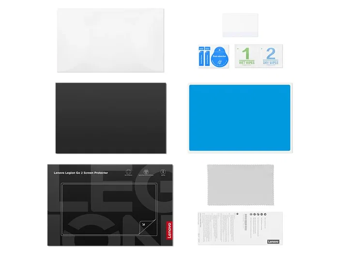 Lenovo GXJ1R97823 Protector de Pantalla Lenovo Legion Go 2 - Aluminosilicato, 9H, Transparente