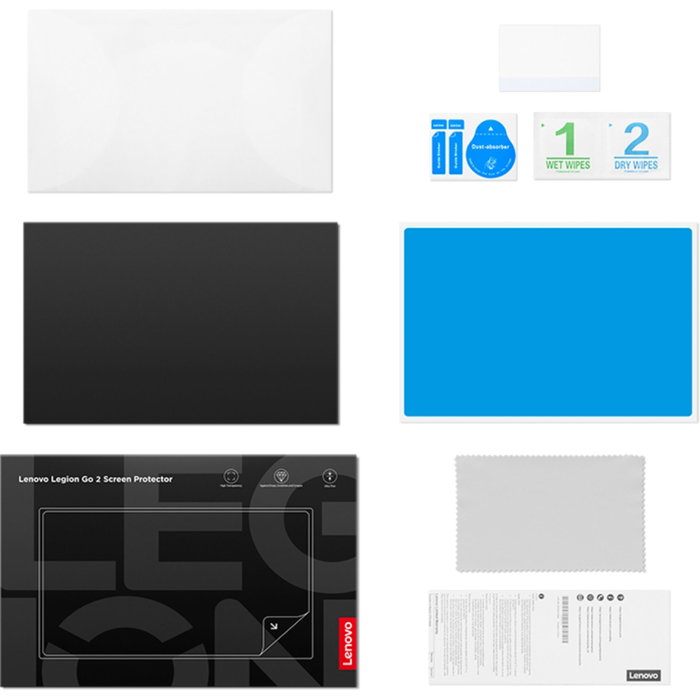 Lenovo Protector de Pantalla para Legion Go 2, Aluminosilicato 9H, Transparente Lenovo Protector de Pantalla para Legion Go 2, Aluminosilicato 9H, Transparente