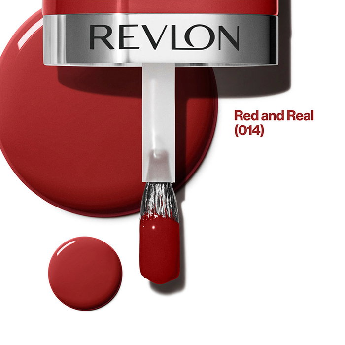 Revlon Mass Market ULTRA HD SNAP! nail polish #014-red and real 8 ml Esmalte Uñas Vegano