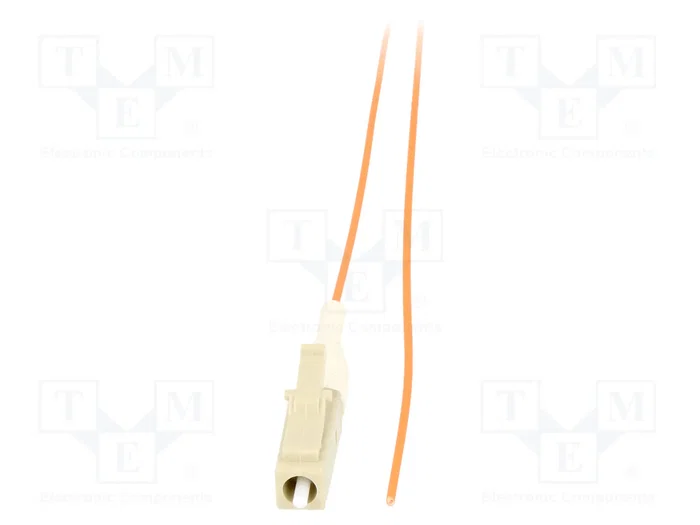 QOLTEC Latiguillo de fibra óptica OM2 LC/UPC de 1m QOLTEC Latiguillo de fibra óptica OM2 LC/UPC de 1m