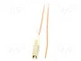 QOLTEC Latiguillo de fibra óptica OM2 LC/UPC de 1m