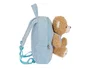 Safta Mochila Preescolar con Osito Extraíble Azul