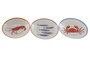 DKD Home Decor Set de Taza y Platillo Aiguablava Multicolor