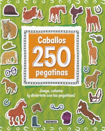 Caballos 250 pegatinas, Susaeta, Equipo - SUSAETA EDICIONES