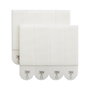 3M Command Tiras para Colgar Cuadros Medianas 17204whi-4-isp, 4 Pares, Carga Máx. 5 kg