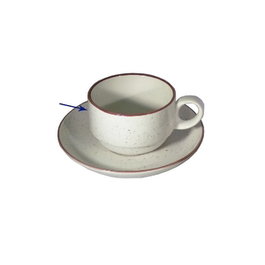 Summa Trazos Red Taza Apilable Moca Rojo (Set de 6)