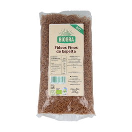 Biográ Fideos Finos Espelta Ecológicos 250g