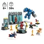 Lego Marvel 76315 Laboratorio de Iron Man: Salón de Armaduras - Juguete para Niños de 8 Años