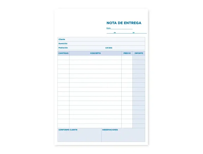 Liderpapel Talonario de entregas cuarto con original T126 Liderpapel Talonario de entregas cuarto con original T126