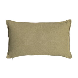 Cojín Verde 85%Algodón-15%Lino 50 X 30 cm (Set de 2)