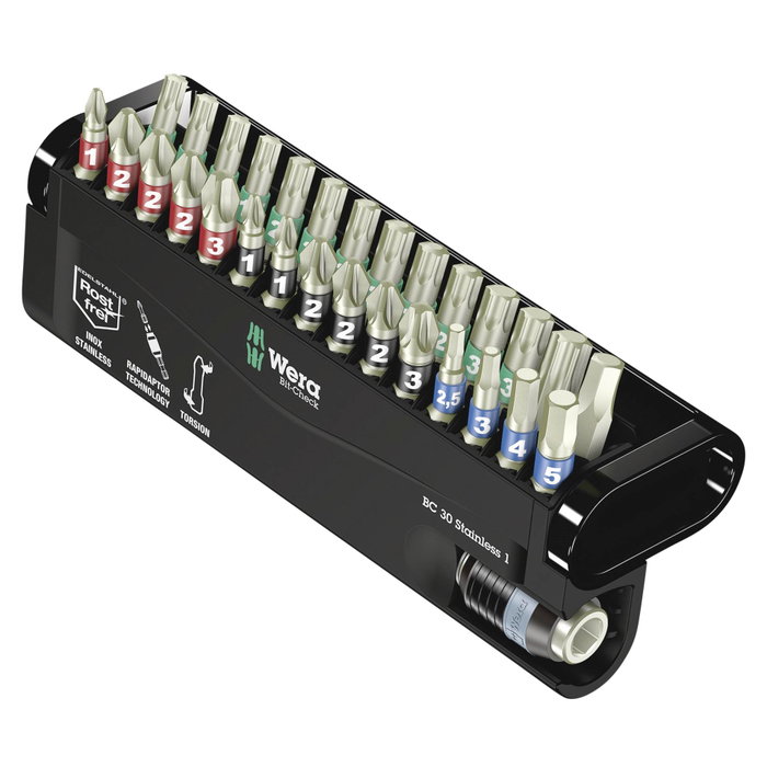 Wera Bit-Check 30 Stainless 1 Wera Bit-Check 30 Stainless 1