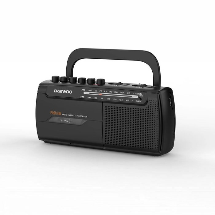 Daewoo Radio Casete DW1108 Negra