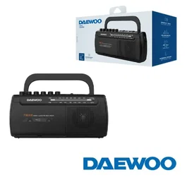 Daewoo Radio Casete DW1108 Negra