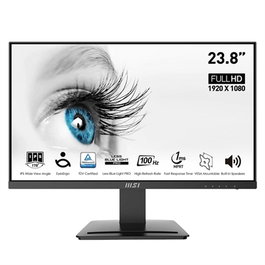 MSI Monitor MP243X 23.8 Pulgadas IPS FHD 1920x1080 100Hz FreeSync Altavoces Incorporados