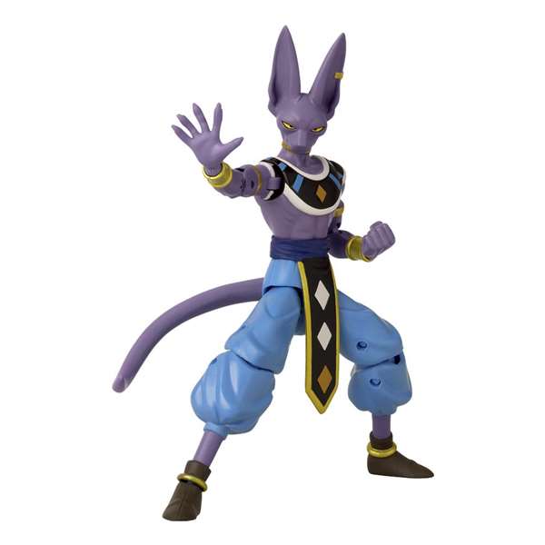 Bandai Figura Dragon Ball Articulada Beerus Dragon Stars 17 cm Bandai Figura Dragon Ball Articulada Beerus Dragon Stars 17 cm