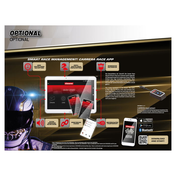 Carrera Digital 124 Set Full Speed, Set de pistas y vehículos de carreras, Multicolor, Edad recomendada 10 años